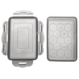 Pojemnik do przechowywania żywności z pokrywką uszczelką GREY 1.4L ORION 127166