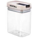Pojemnik hermetyczny na produkty sypkie suche cukier ryż płatki MISTY 800ml NAVA 10-174-041