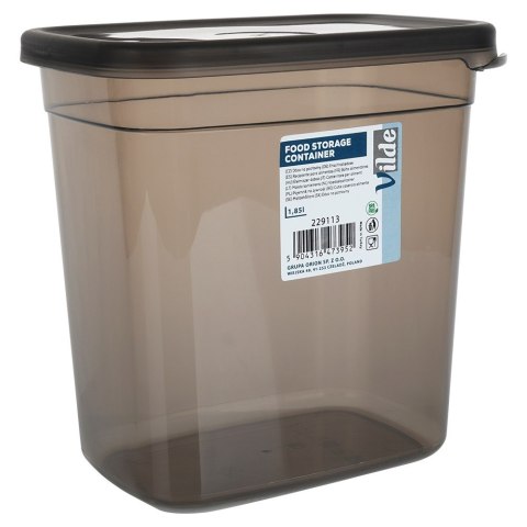 Pojemnik kuchenny na produkty sypkie suche z pokrywką 1.85L VILDE 229113