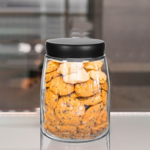 Pojemnik kuchenny na żywność jedzenie szklany 1L EXCELLENT HOUSEWARE 259114
