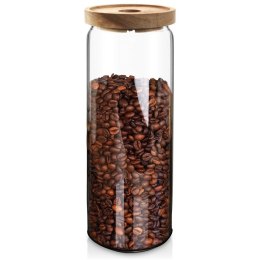 Pojemnik kuchenny na żywność jedzenie szklany z uszczelką 1.3L EXCELLENT HOUSEWARE 259182