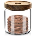 Pojemnik kuchenny na żywność jedzenie szklany z uszczelką 420 ml EXCELLENT HOUSEWARE 259179