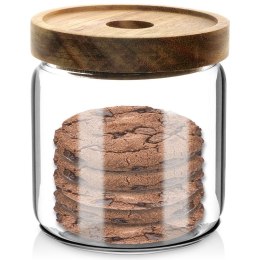 Pojemnik kuchenny na żywność jedzenie szklany z uszczelką 420 ml EXCELLENT HOUSEWARE 259179