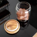 Pojemnik kuchenny na żywność jedzenie szklany z uszczelką 420 ml EXCELLENT HOUSEWARE 259179