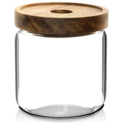 Pojemnik kuchenny na żywność jedzenie szklany z uszczelką 420 ml EXCELLENT HOUSEWARE 259179