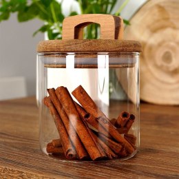 Pojemnik kuchenny na żywność jedzenie szklany z uszczelką 750 ml EXCELLENT HOUSEWARE 259154