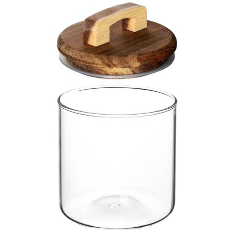 Pojemnik kuchenny na żywność jedzenie szklany z uszczelką 750 ml EXCELLENT HOUSEWARE 259154