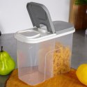 Pojemnik na produkty sypkie płatki mąkę kawę z dozownikiem dzielony 2L EXCELLENT HOUSEWARE 259389
