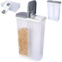 Pojemnik na produkty sypkie płatki mąkę kawę z dozownikiem dzielony 3.5L EXCELLENT HOUSEWARE 259391