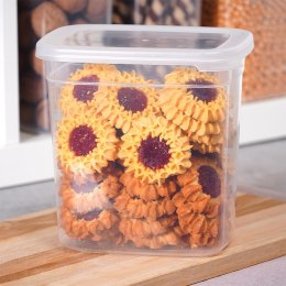 Pojemnik na produkty sypkie suche makaron sól cukier z pokrywką 1.85L VILDE 229147