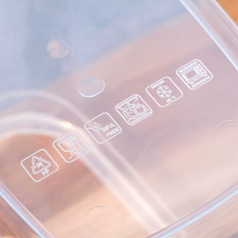 Pojemnik na produkty sypkie suche makaron sól cukier z pokrywką 1.85L VILDE 229147