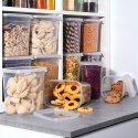 Pojemnik na produkty sypkie suche makaron sól cukier z pokrywką 1.85L VILDE 229147