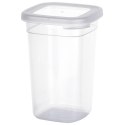 Pojemnik na produkty sypkie suche makaron sól cukier z pokrywką 1L VILDE 229146