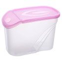 Pojemnik na produkty sypkie suche makaron z dozownikiem 650 ml ORION 124619