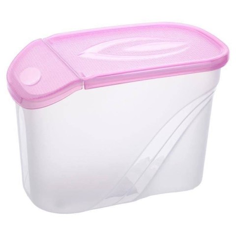 Pojemnik na produkty sypkie suche makaron z dozownikiem 650 ml ORION 124619
