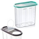 Pojemnik na produkty sypkie suche makaron z dozownikiem miarka 1.7L ORION 120800