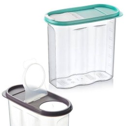 Pojemnik na produkty sypkie suche makaron z dozownikiem miarka 1.7L ORION 120800
