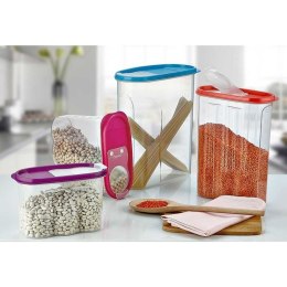 Pojemnik na produkty sypkie suche makaron z dozownikiem miarka 4L HOBBY LIFE 123733