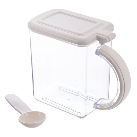 Pojemnik na produkty sypkie suche mąkę ryż przyprawy z łyżeczką 550ml ORION 127137
