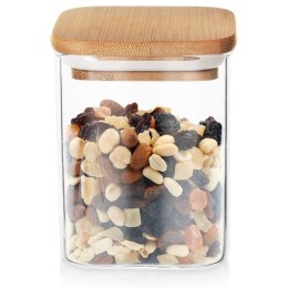 Pojemnik na produkty sypkie suche szklany z pokrywką i uszczelką 850 ml ORION 127585