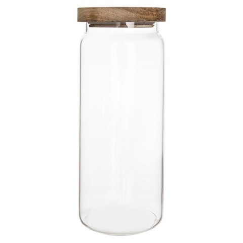 Pojemnik na produkty sypkie suche szklany z pokrywką uszczelką 1.6L ORION 154504