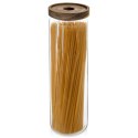 Pojemnik na produkty sypkie suche szklany z pokrywką uszczelką 1.85L ORION 154505
