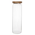 Pojemnik na produkty sypkie suche szklany z pokrywką uszczelką 1.85L ORION 154505