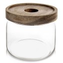 Pojemnik na produkty sypkie suche szklany z pokrywką uszczelką 500ml ORION 154501
