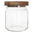 Pojemnik na produkty sypkie suche szklany z pokrywką uszczelką 730ml ORION 154502