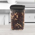 Pojemnik na produkty sypkie suche z pokrywką uszczelką kwadrat 1.4L ORION 127175