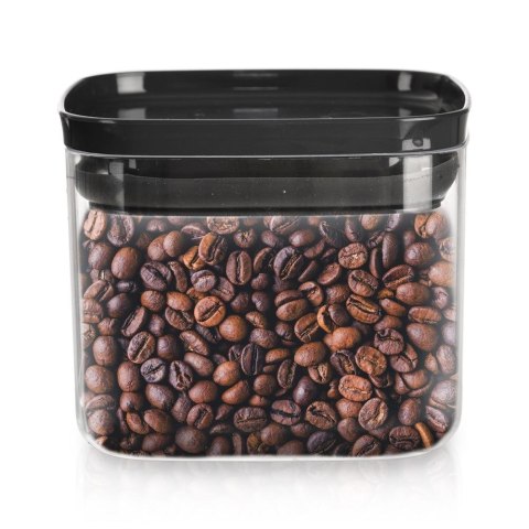 Pojemnik na produkty sypkie suche z pokrywką uszczelką kwadrat 700ml ORION 127174