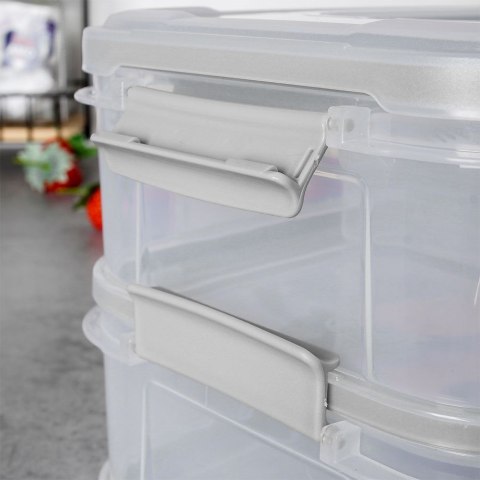 Pojemnik na wędliny i sery wędlinę ser 2-poziomowy 2x 1.8L 2 szt. ORION 126043