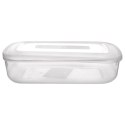 Pojemnik plastikowy na żywność jedzenie pokarm z pokrywką 1L ORION 123680