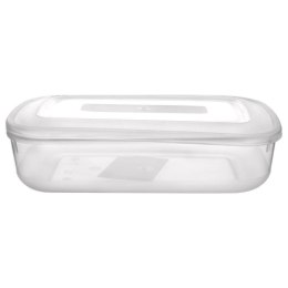 Pojemnik plastikowy na żywność jedzenie pokarm z pokrywką 1L ORION 123680