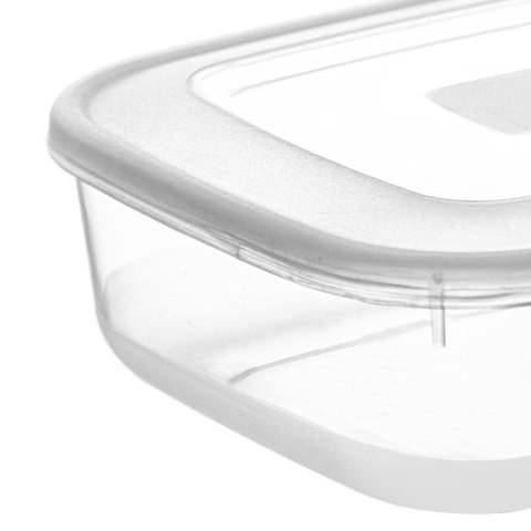 Pojemnik plastikowy na żywność jedzenie pokarm z pokrywką 1L ORION 123680