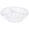 Pojemnik plastikowy na żywność z pokrywką dzielony 600 ml HOBBY LIFE 126044