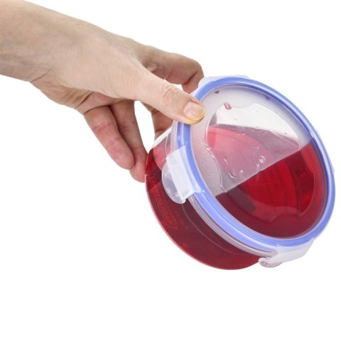 Pojemnik plastikowy na żywność z pokrywką i uszczelką 500 ml ORION 124629