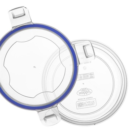 Pojemnik plastikowy na żywność z pokrywką i uszczelką 500 ml ORION 124629