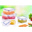 Pojemnik plastikowy na żywność z pokrywką i uszczelką 700 ml ORION 124294