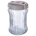 Pojemnik szklany na produkty suche sypkie płatki makaron sól 1.3L EXCELLENT HOUSEWARE 259385