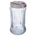 Pojemnik szklany na produkty suche sypkie płatki makaron sól 1.6L EXCELLENT HOUSEWARE 259386