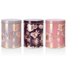 Pojemniki na kawę herbatę i cukier 10.5x14cm pojemnik 3 sztuki EXCELLENT HOUSEWARE 259197