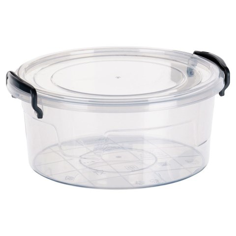 Pojemniki plastikowe na żywność z pokrywką 0.6/1.2/2.1L pojemnik 3szt ORION 126023