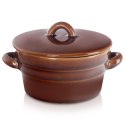 Garnek na smalec do smalcu ceramiczny z pokrywką 340 ml ORION 127611
