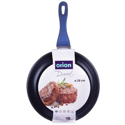 Patelnia diamentowa nieprzywierająca na indukcję DIAMANT 26 cm ORION 112631