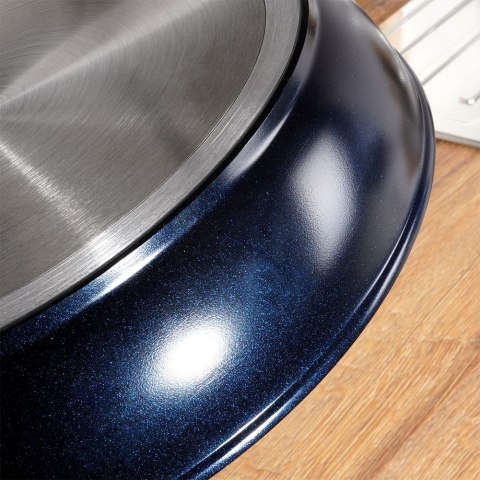 Patelnia diamentowa nieprzywierająca na indukcję z odpinanym uchwytem DIAMANT 28 cm ORION 112937