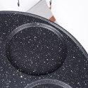 Patelnia granitowa do jajek sadzonych placków pancakes 4 otwory GRANDE 27 cm ORION 112935