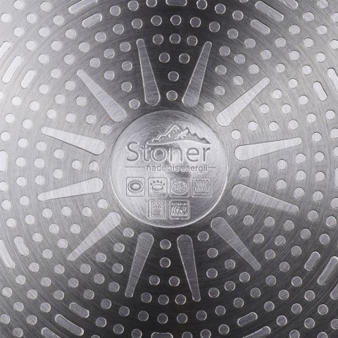 Patelnia granitowa do smażenia nieprzywierająca indukcja STONER 24 cm ORION 112927