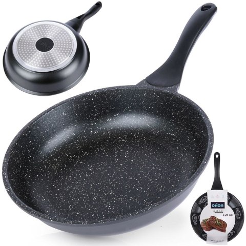 Patelnia granitowa nieprzywierająca indukcja NON-STICK GRANDE 26 cm ORION 112951