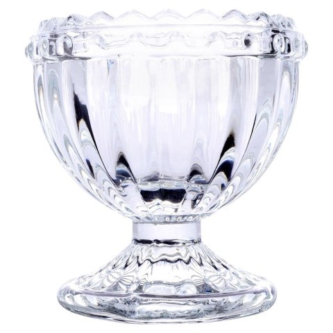 Podstawki szklane na jajko kieliszek stojak talerz do jajka 2SZT EXCELLENT HOUSEWARE 139355